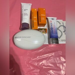 Serious skincare egg facial toner and serum bundle NEW SEALED anti-aging